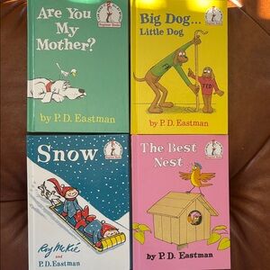 Set of 4 Classic Children's Books by P.D. Eastman